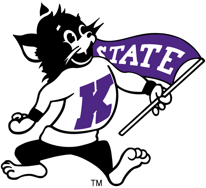 Kansas State Wildcats 1955-1974 Primary Logo DTF decal stickers